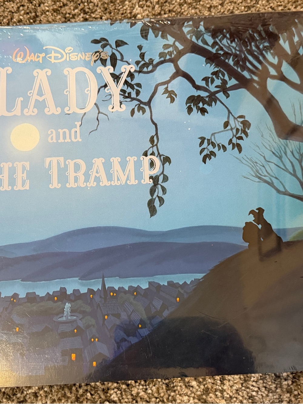 Disney Lady and the Tramp Lithograph Portfolio Sealed- 4 Print set